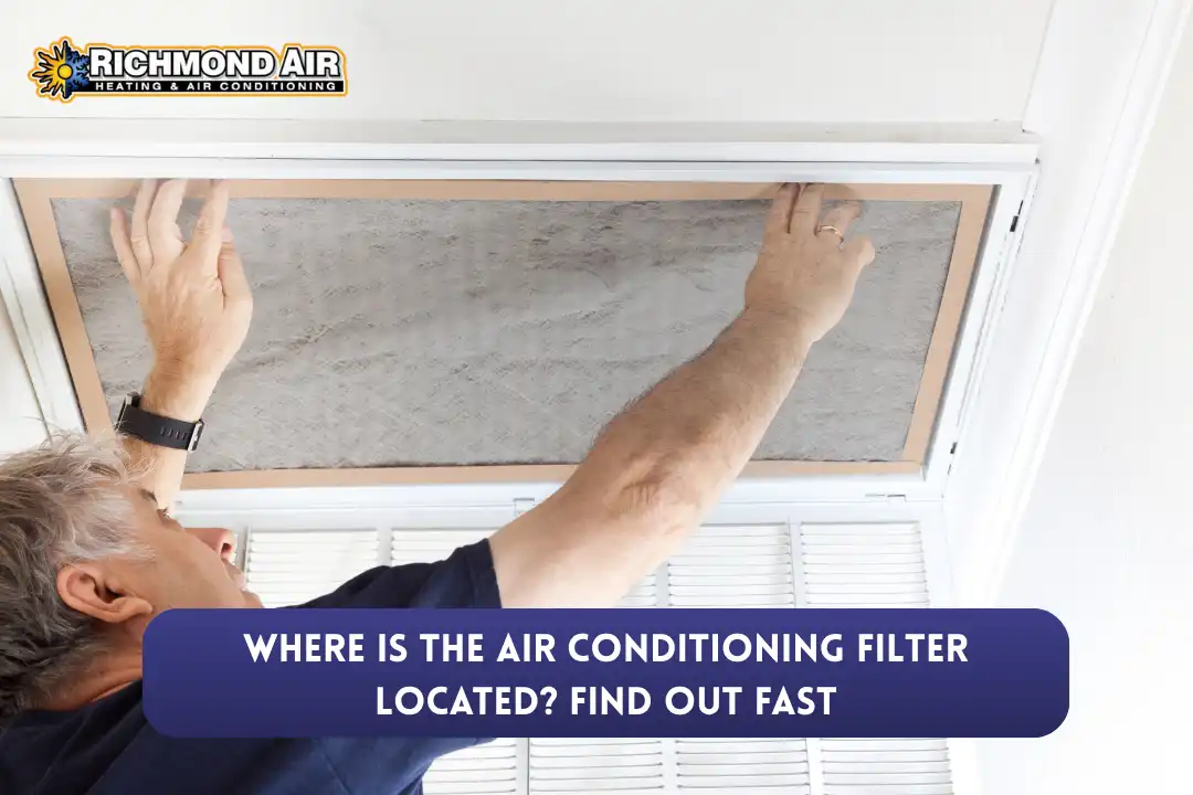 Air Conditioning Filter Located