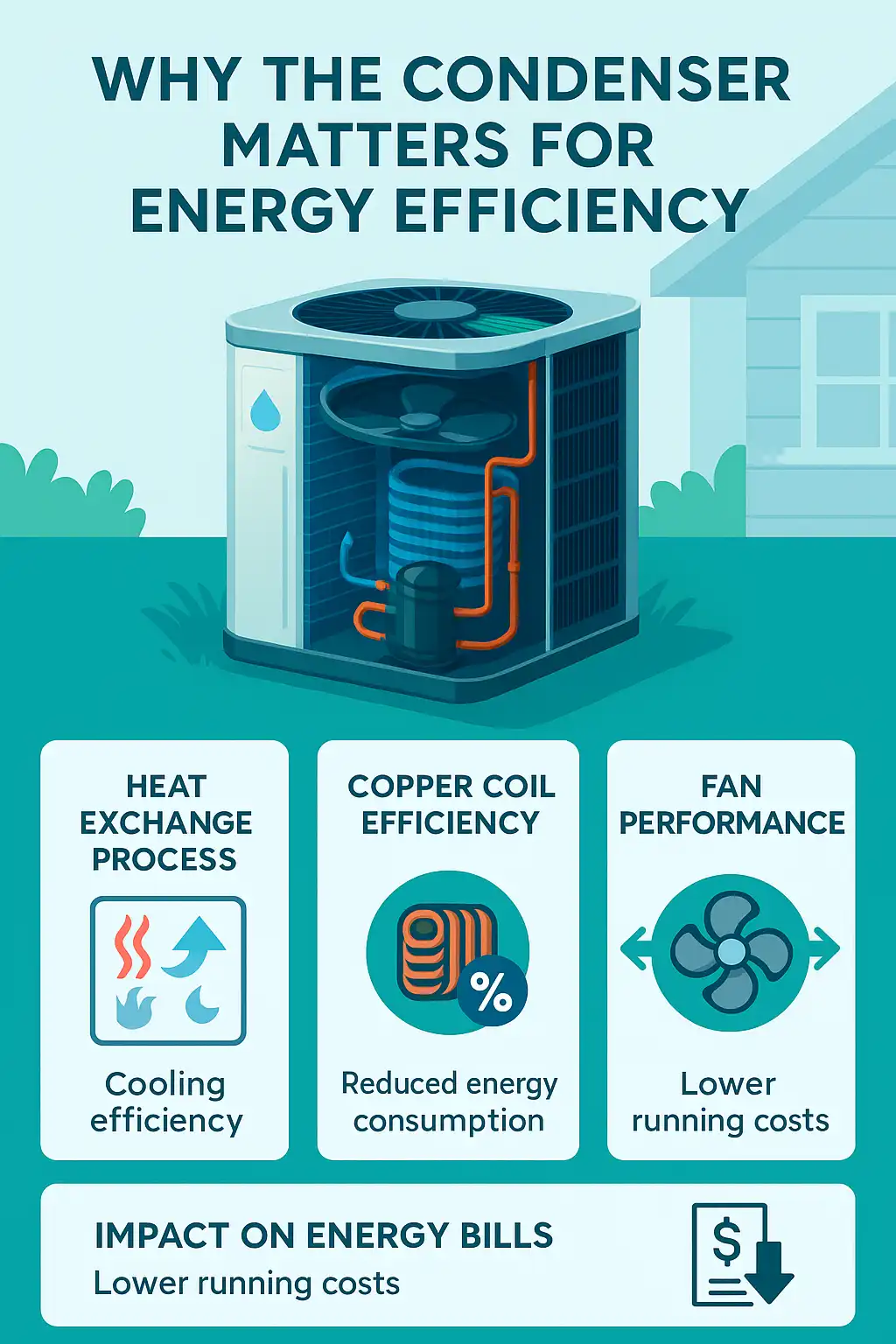 Why the Condenser Matters for Energy Efficiency