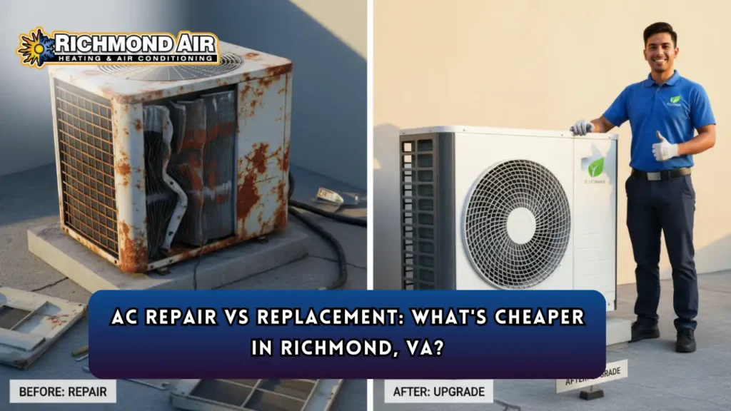 AC Repair vs Replacement What's Cheaper in Richmond, VA