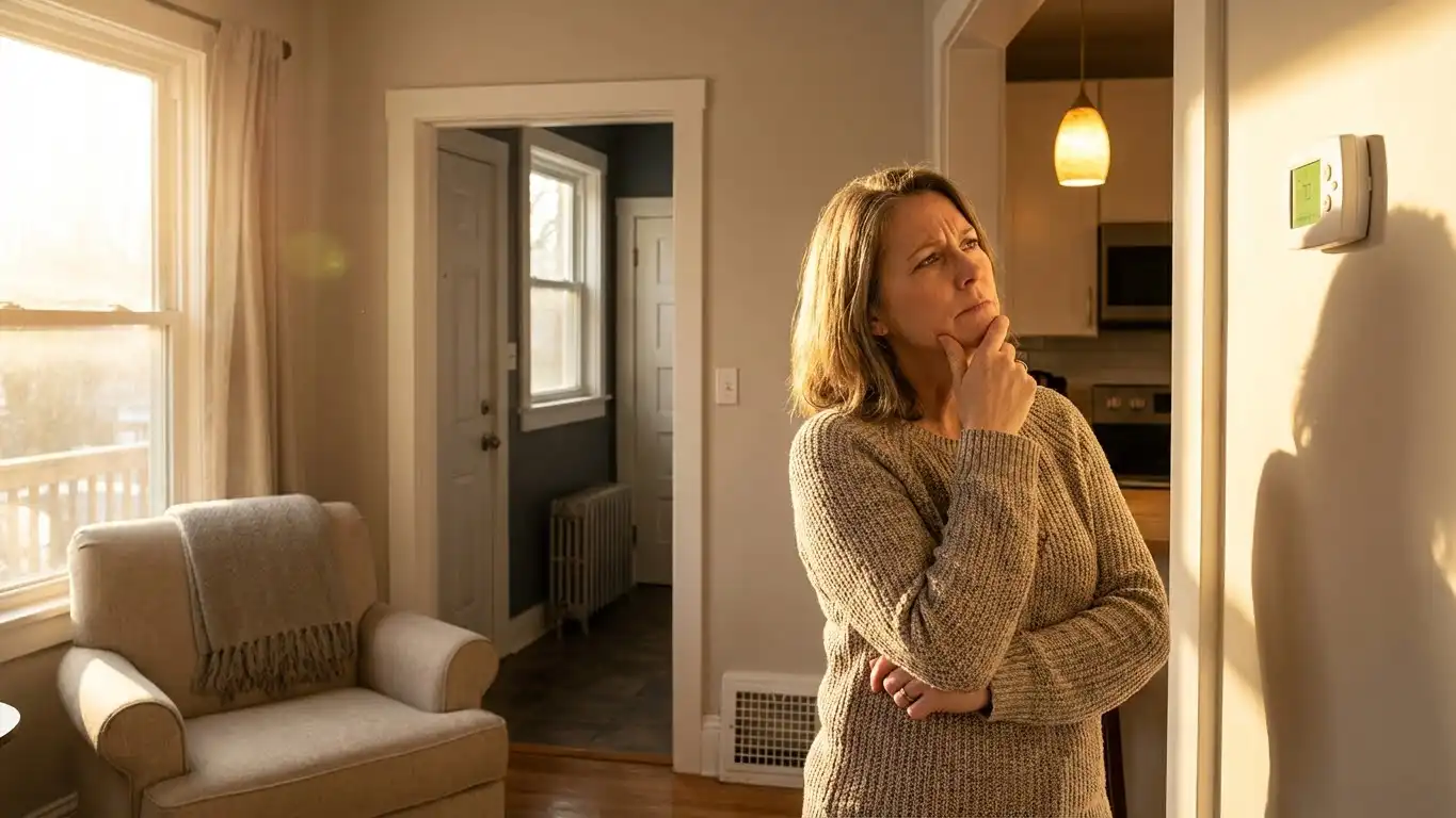 The first signs that something was wrong