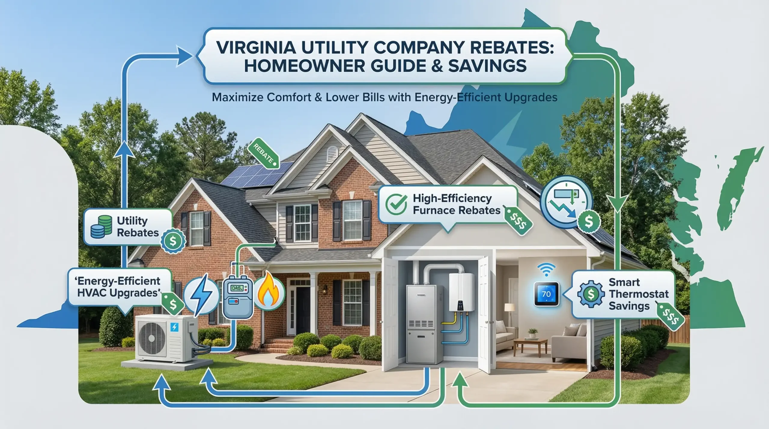 HVAC Rebates Virginia 2026 Complete Guide to Savings 4 Utility Company Rebates for Virginia Residents