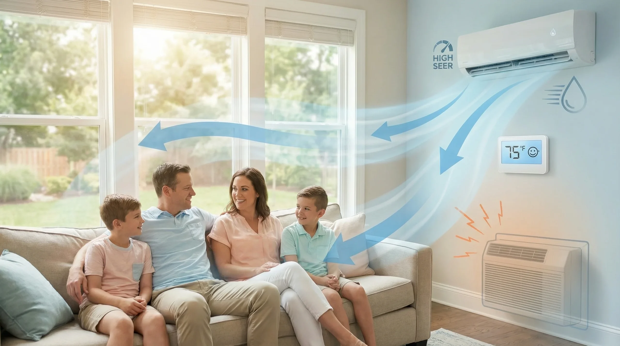 Why Higher SEER Makes Sense in Virginia's Humid Summers