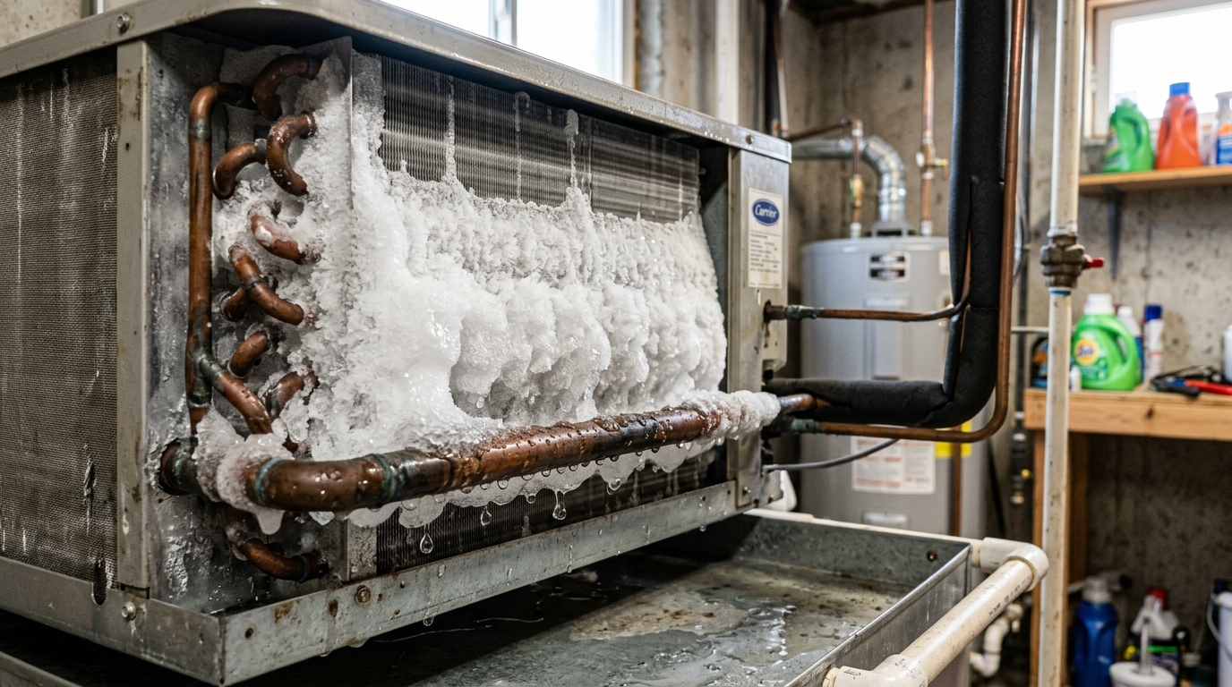 7 Clear Signs of an AC Refrigerant Leak
