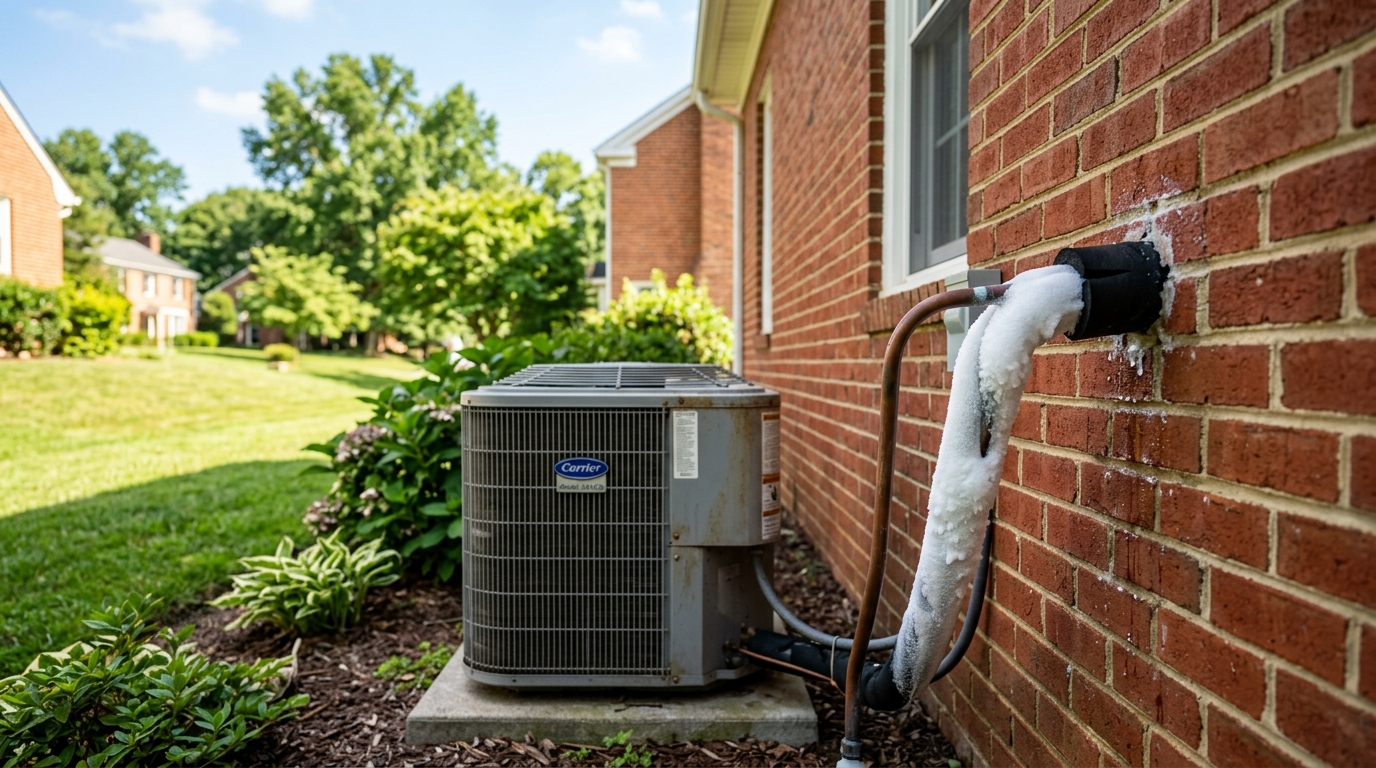 Frozen AC Unit in Richmond VA What Causes It and What to Expect