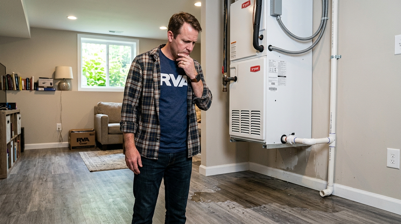 AC Drain Line Problems in Richmond VA Signs and What Happens Next