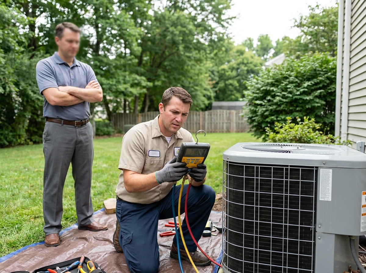 Why Your AC Still Isn't Cooling After a Refrigerant Recharge — What Comes Next
