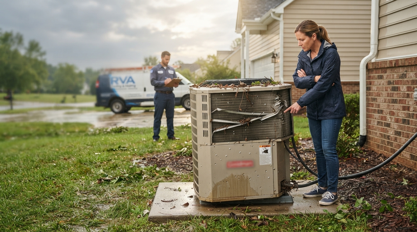 Check Your Outdoor Unit for Storm Damage