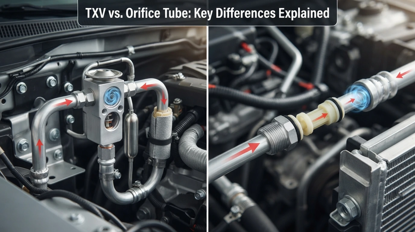 TXV vs. Orifice Tube What Richmond Technicians Check When Your AC Underperforms
