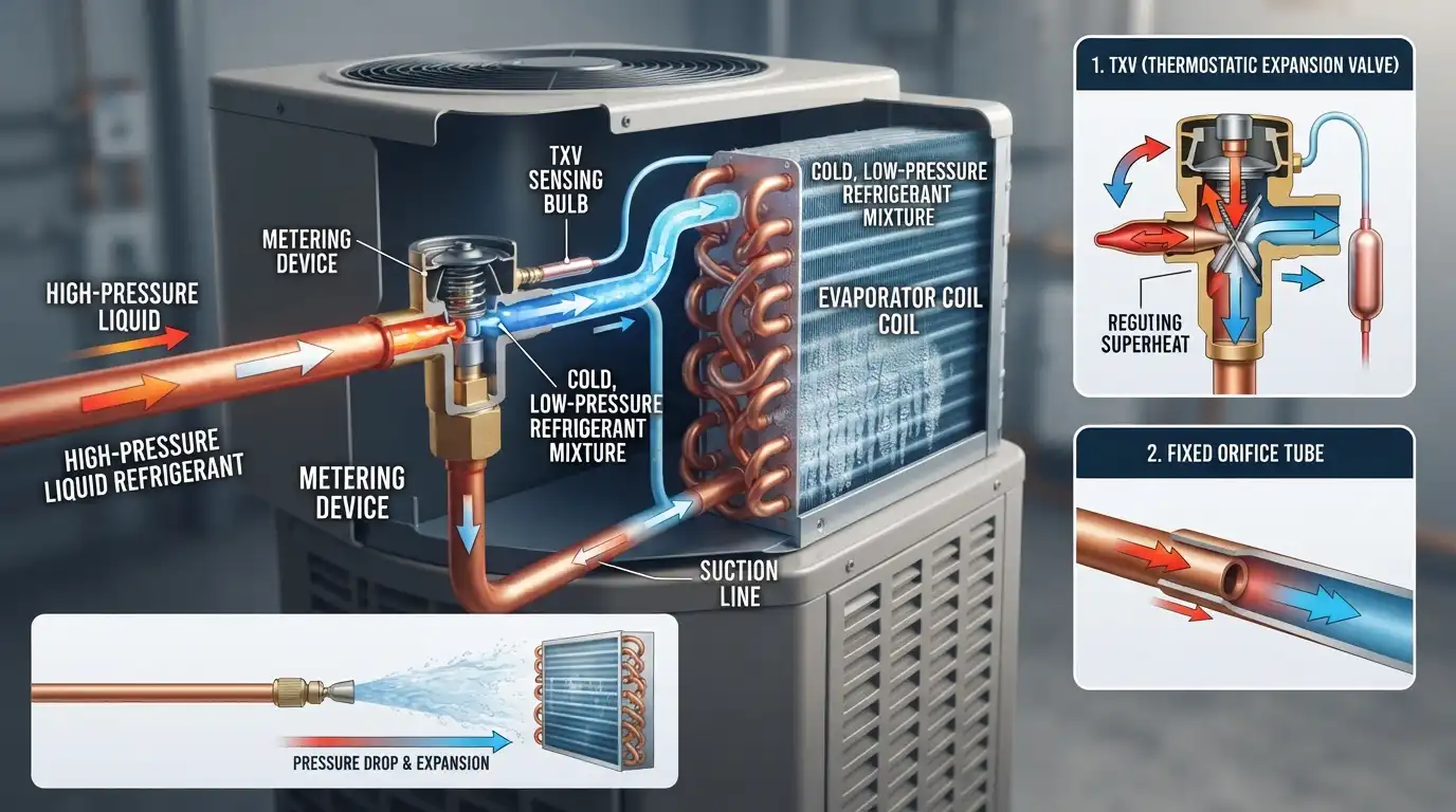 What Is a Metering Device in Your AC