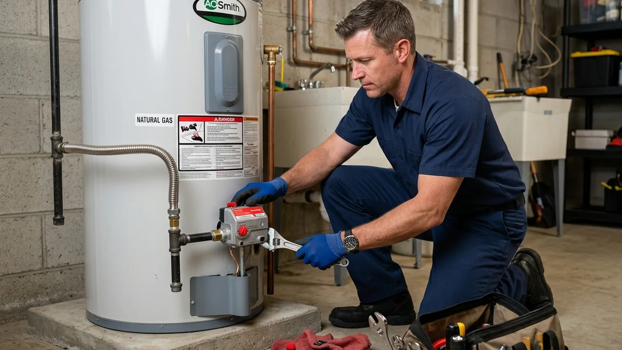 10 Things Richmond AC Technicians Notice During a Service Call That Homeowners Miss 2 Technician inspecting wiring harness and control assembly on central cooling unit